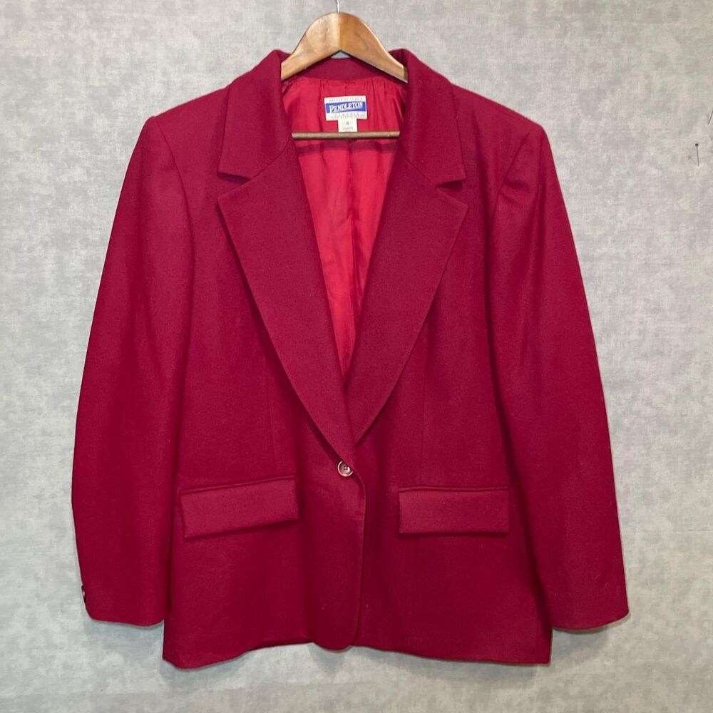 Vintage Pendleton virgin wool blazer